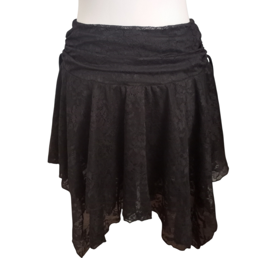 Shein Elegant Black Lace Skort Sz.3XL EUC.